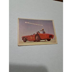 Vintage 1965 Hot Rod Magazine #4 Triple Threat Vette Jack Lufkin Trading Card